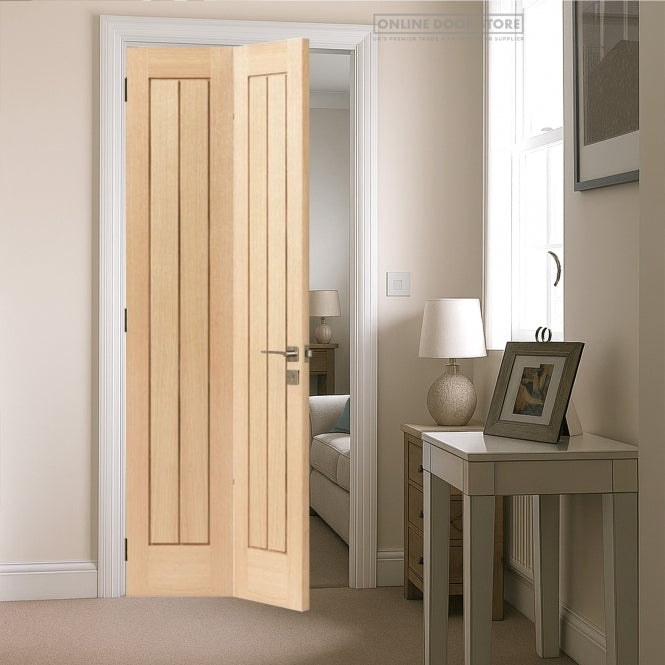 JB Kind Thames Oak Bi-Fold Internal Door