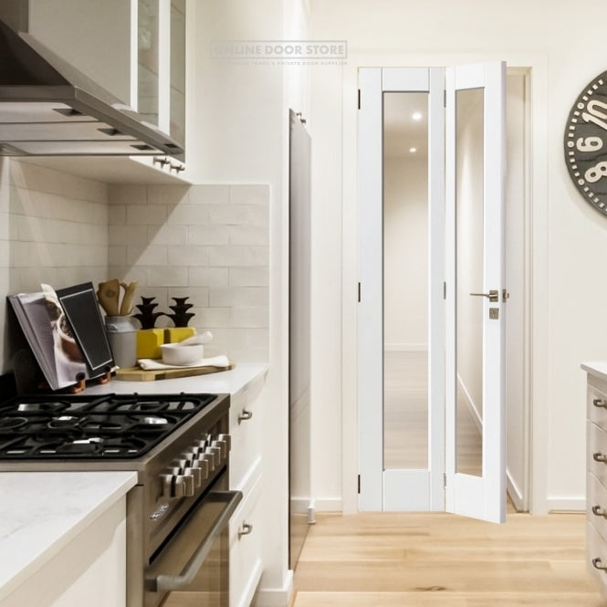 JB Kind Tobago White Primed Bi-fold Internal Door
