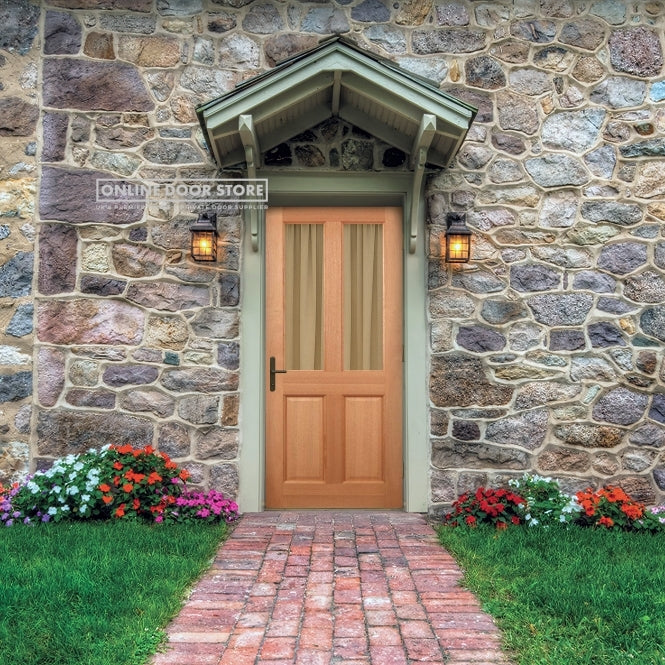 LPD Hardwood Malton 2L M&T Unglazed External Door