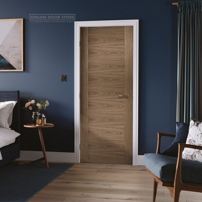 LPD Walnut Sofia FD30 Fire Door