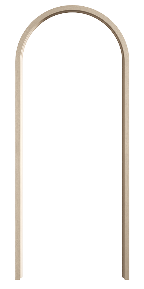 LPD Blonde Oak Curved Internal Door Lining