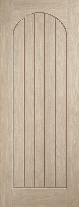 LPD Blonde Oak Mexicano Pre-finished Arched Square Top Internal Door