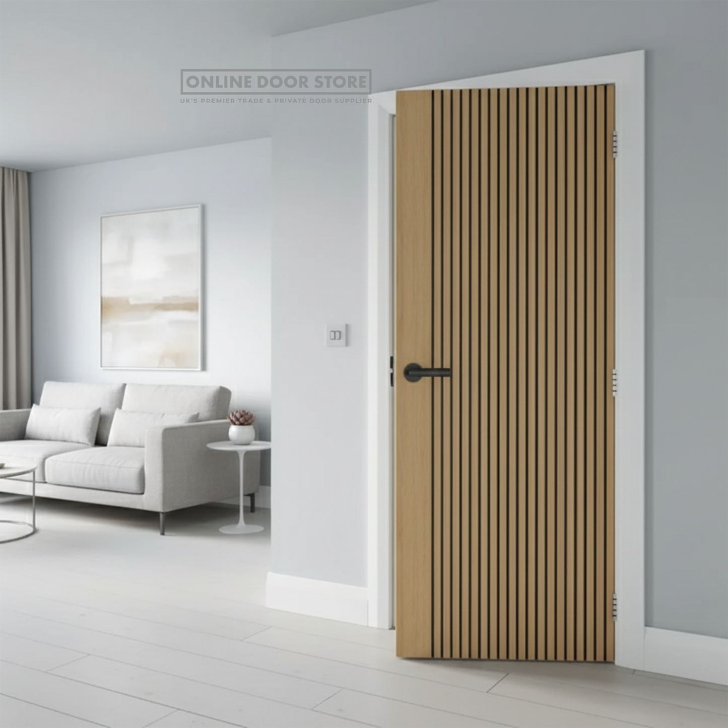 Deanta Malmo Pre-Finished Oak Internal Door