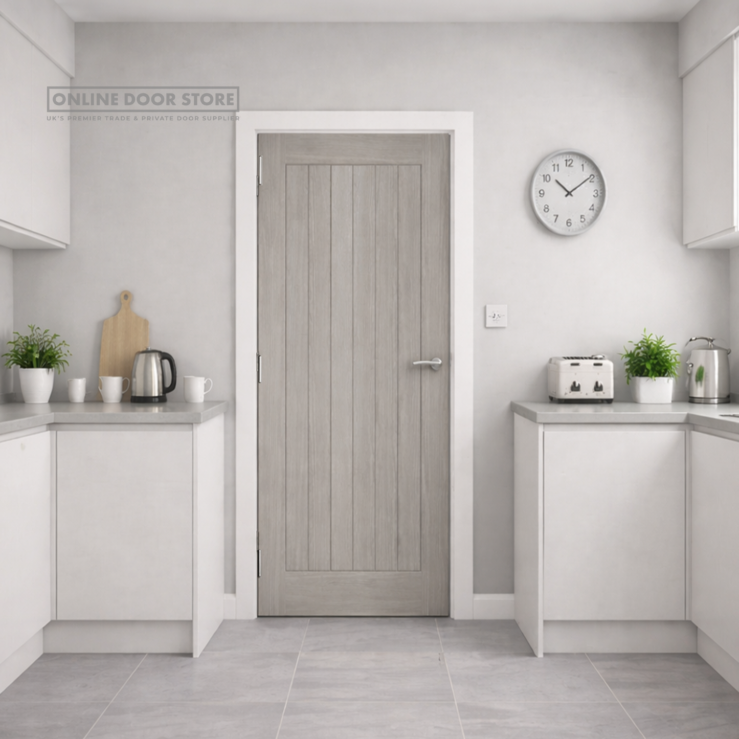 JB Kind Colorado Grey Laminated Internal Door