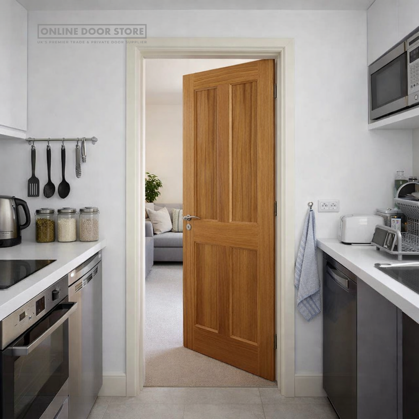 JB Kind Derwent Oak Internal FD30 Fire Door