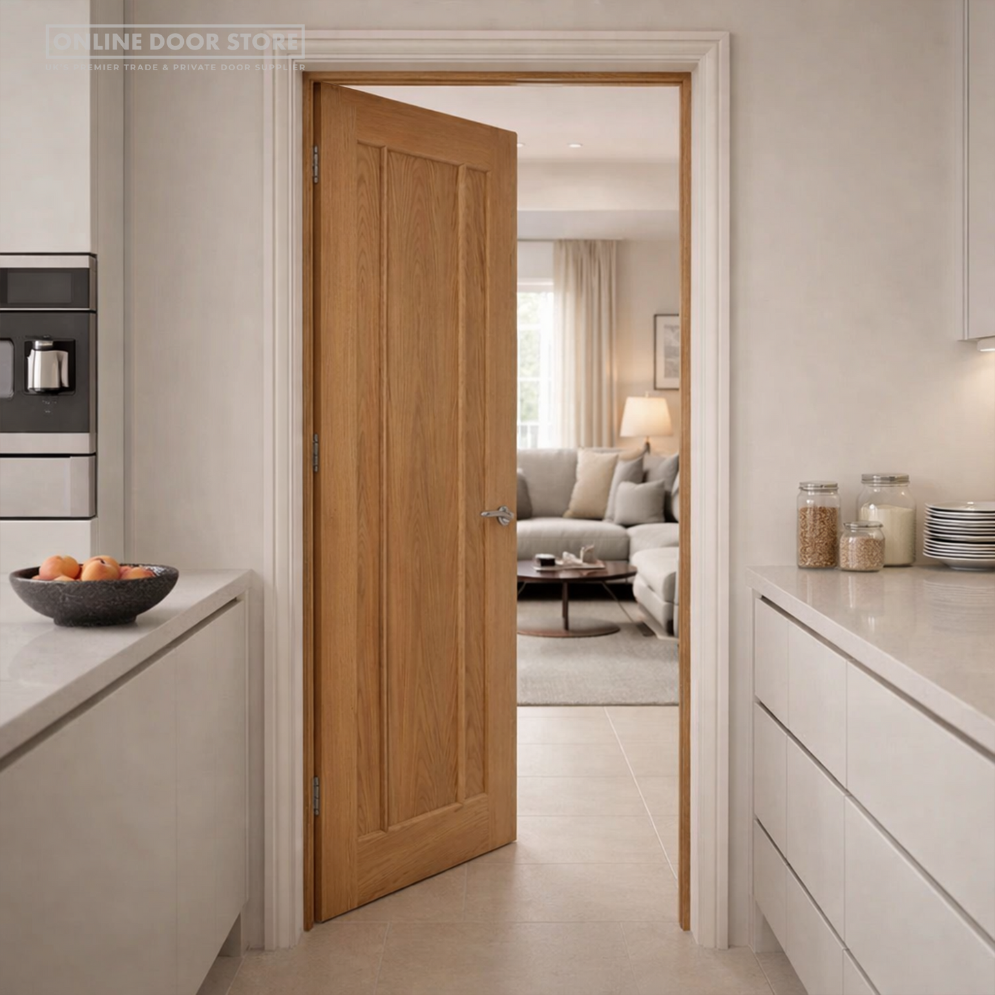 JB Kind Eden Oak Internal FD30 Fire Door