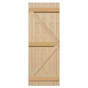JB Kind Ledged and Braced Boarded External Door