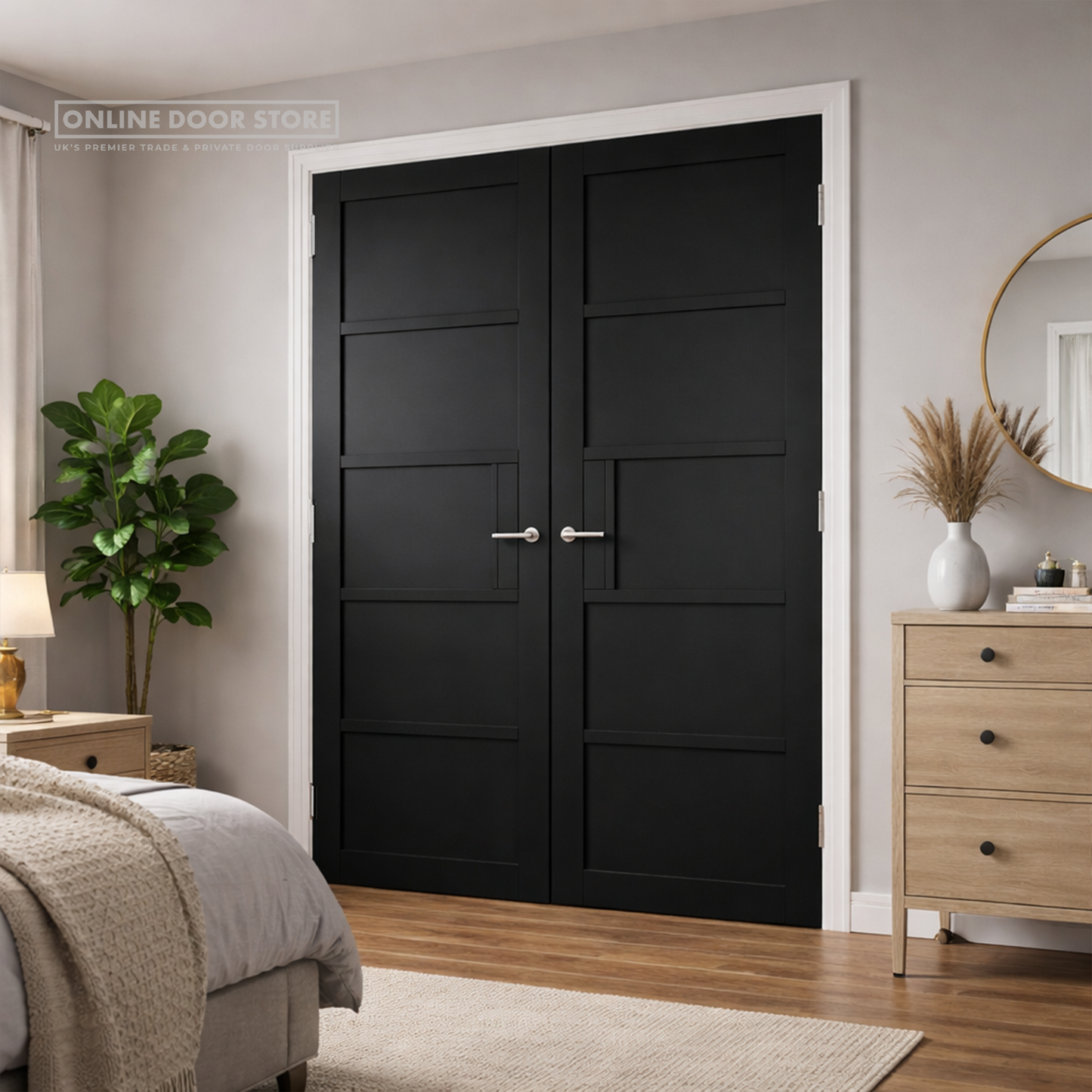 JB Kind Metro Black Internal Door