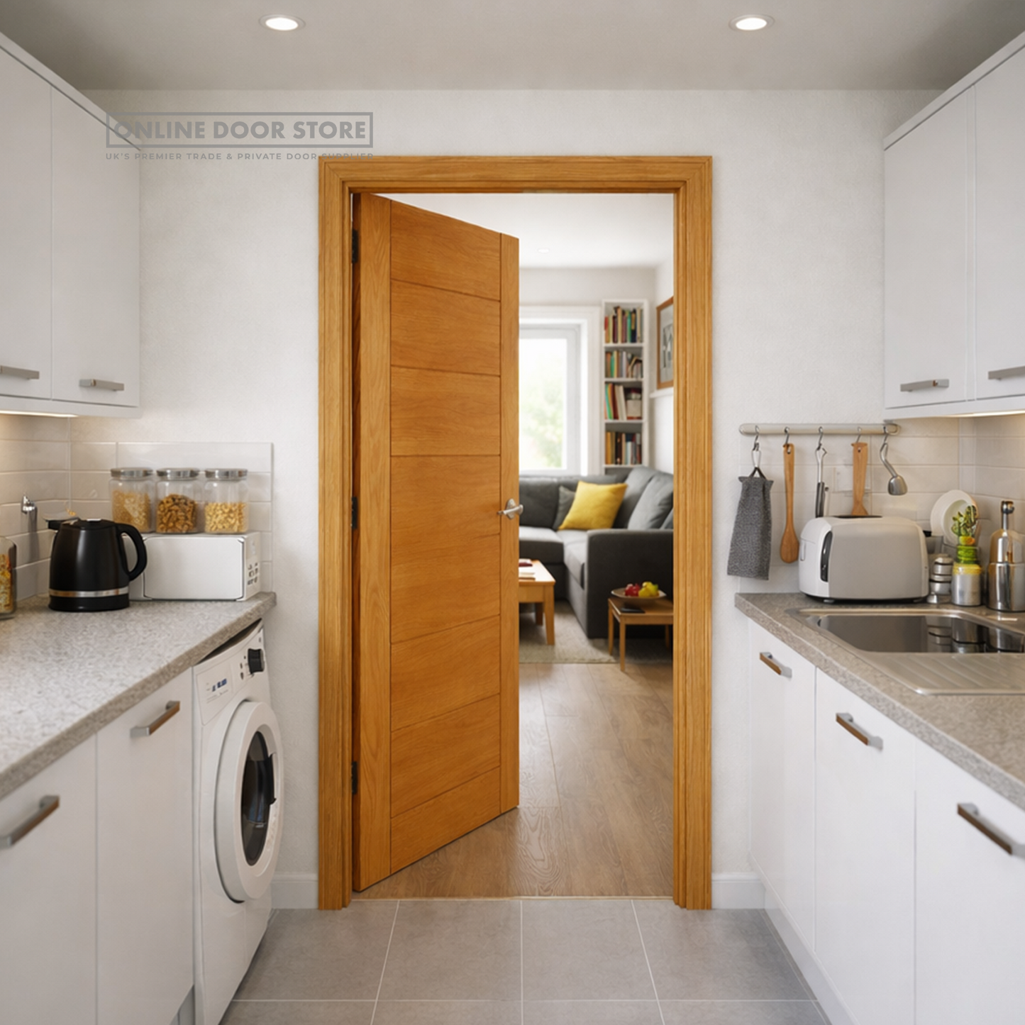 JB Kind Palomino Oak Internal FD30 Fire Door