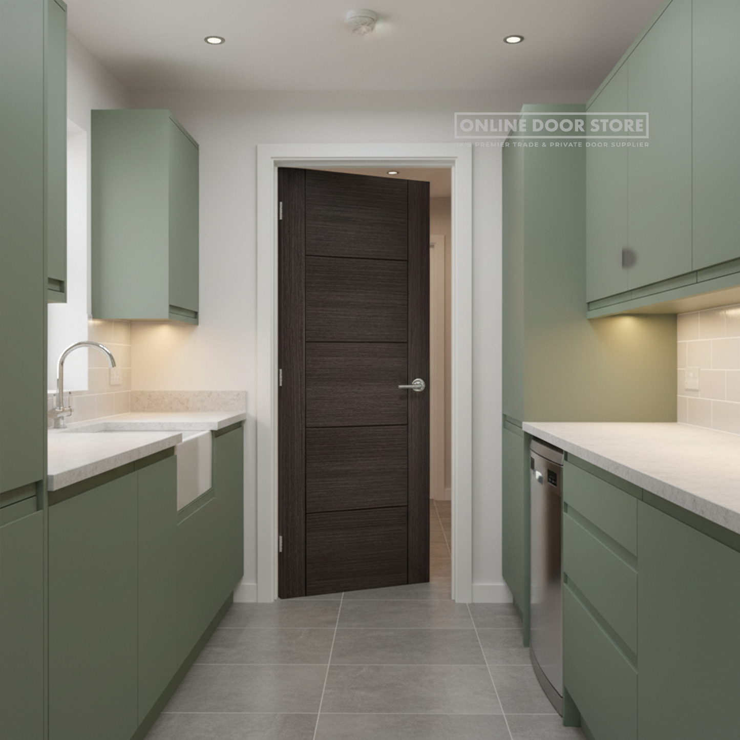 LPD Ash Grey Vancouver Internal Door