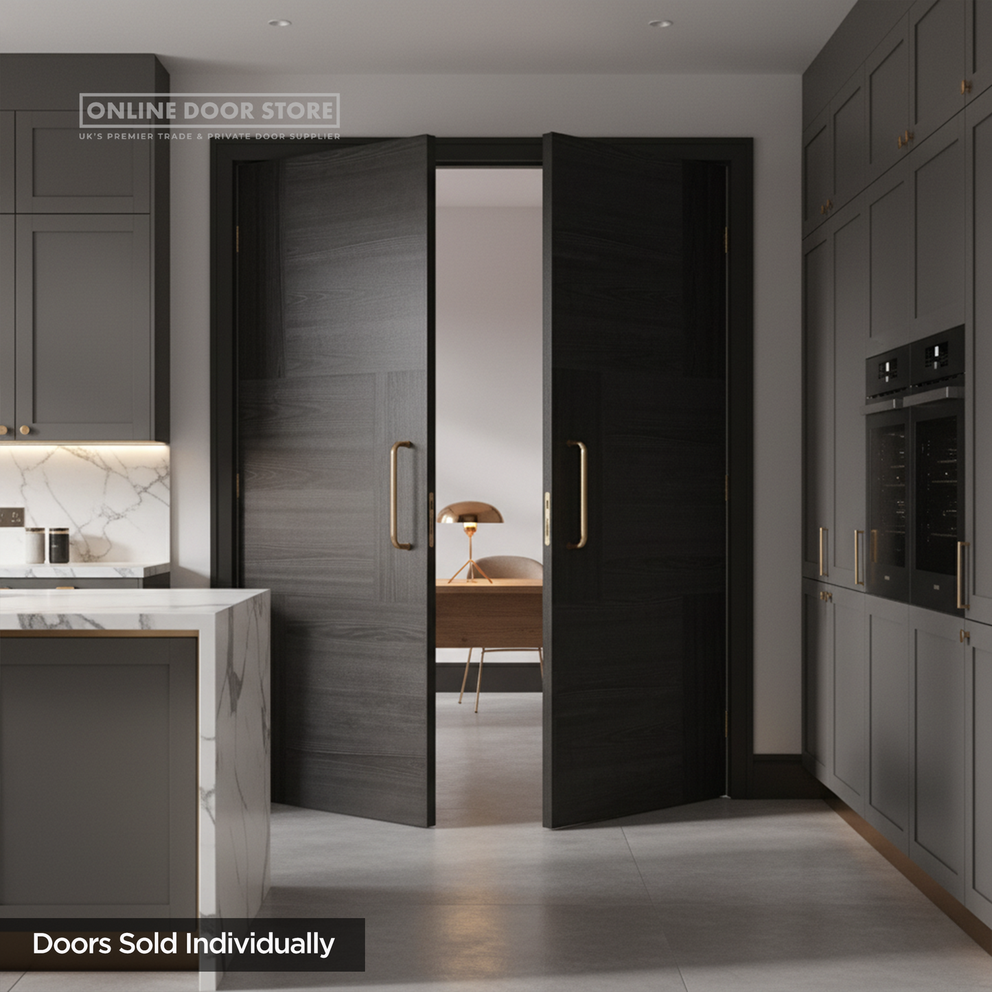 LPD Charcoal Black Seis Internal Door