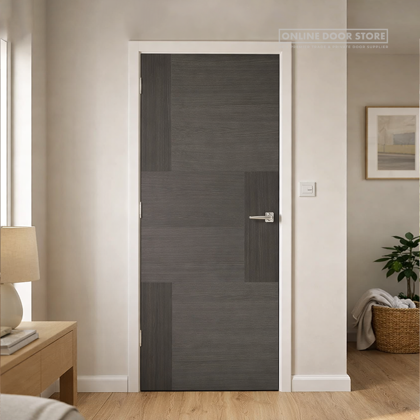 LPD Charcoal Black Seis Internal Door