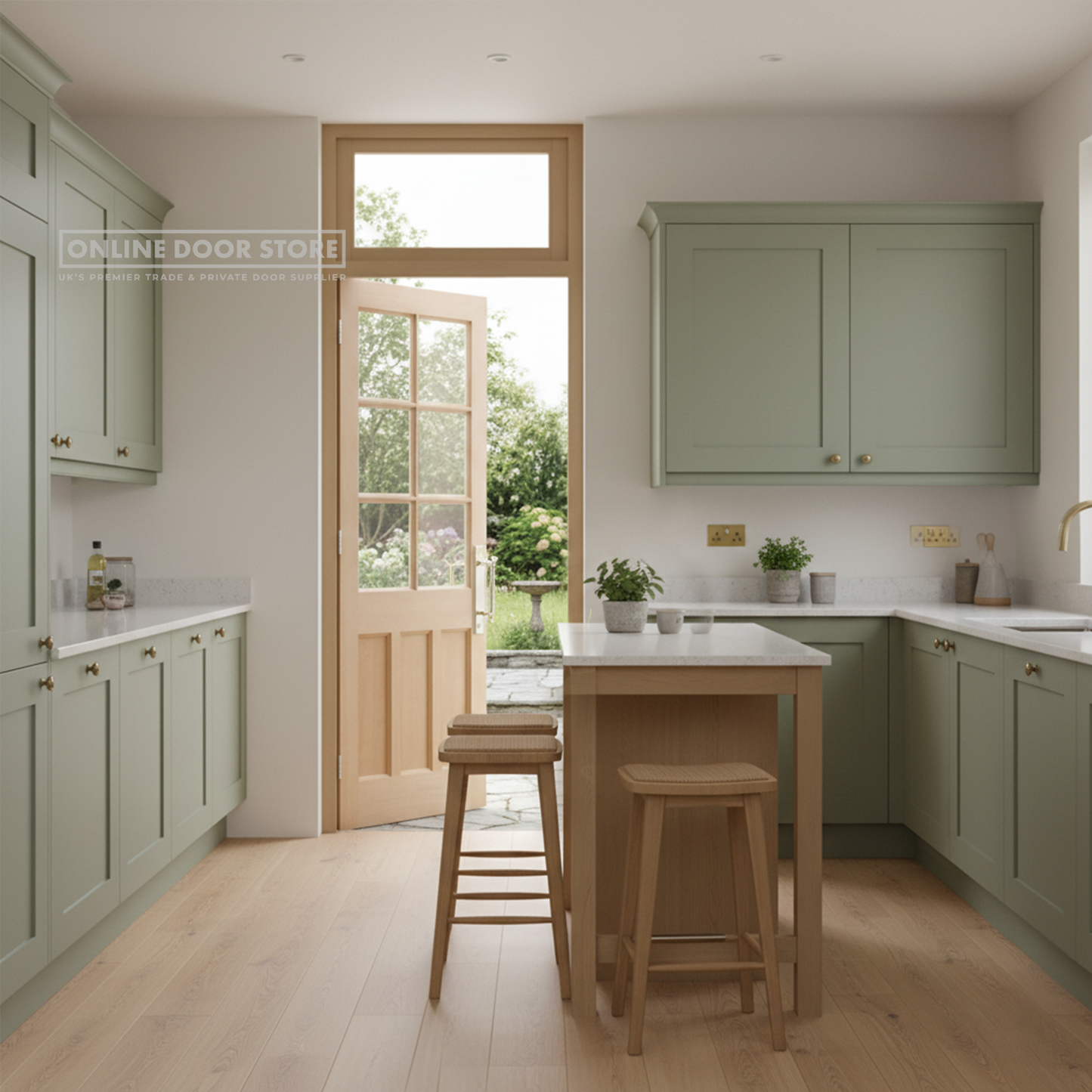 LPD Hemlock KXT Unglazed External Door