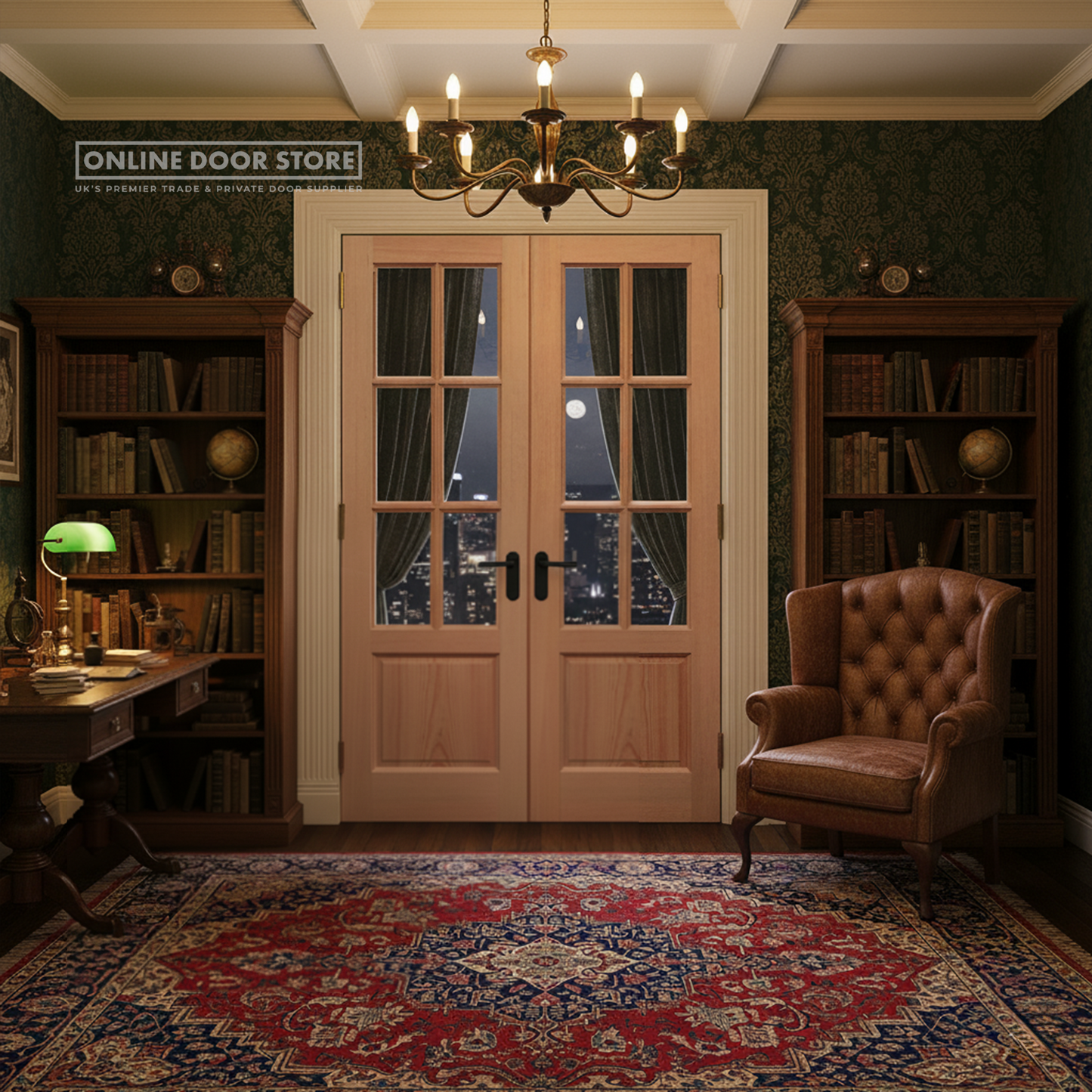 LPD Hemlock Unglazed GTP2P External Door Pairs