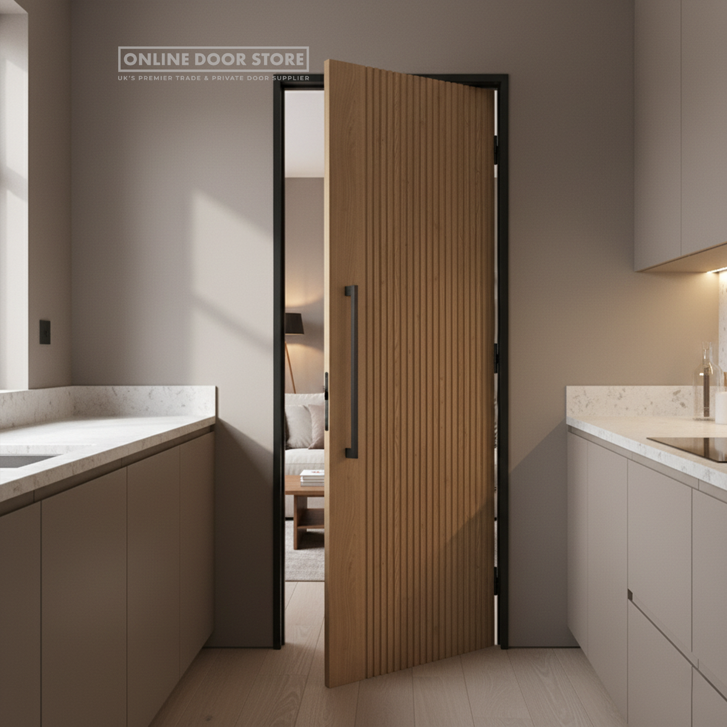 LPD Melbourne Pre-Finished Oak Internal Door