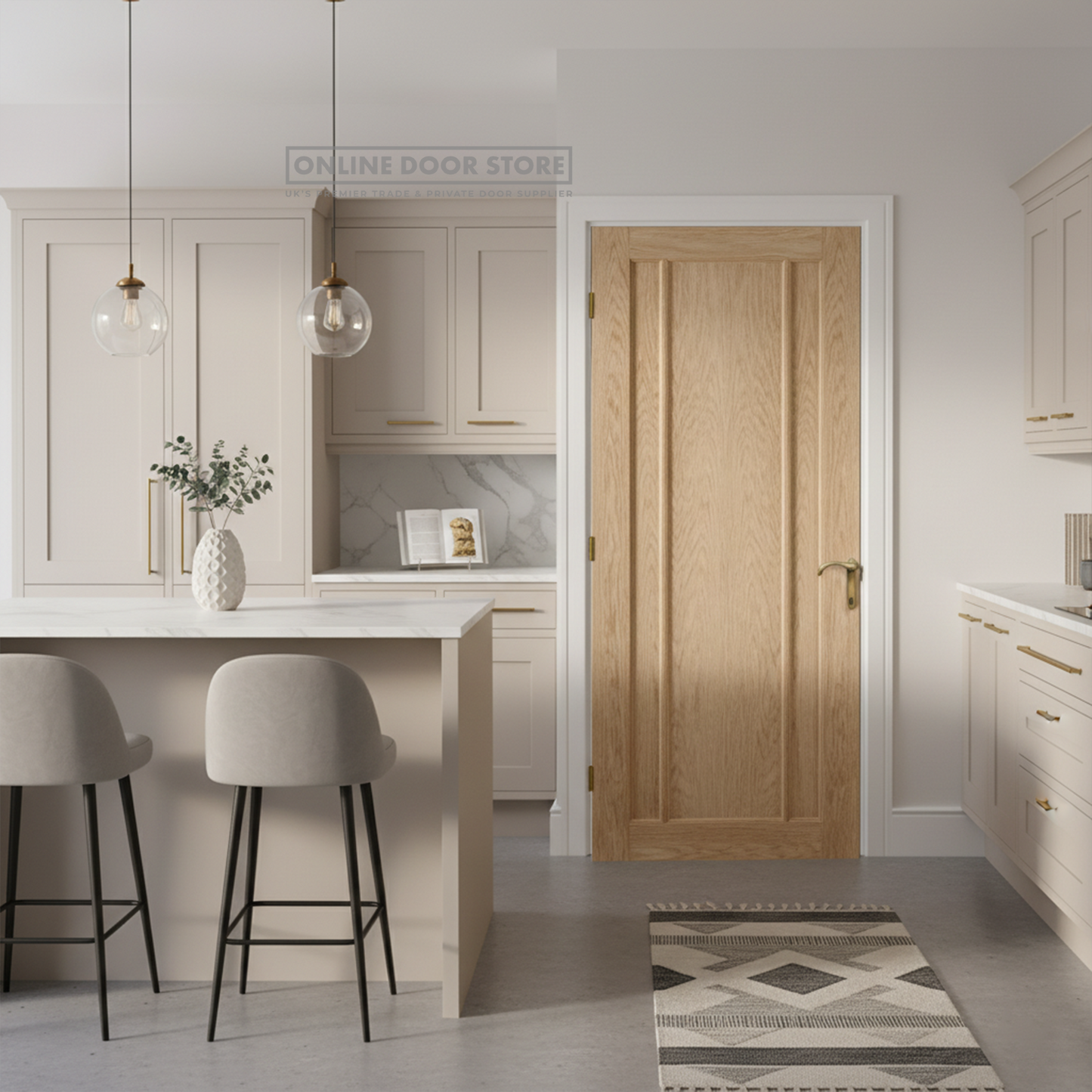 LPD Oak Lincoln Pre-Finished Internal Door