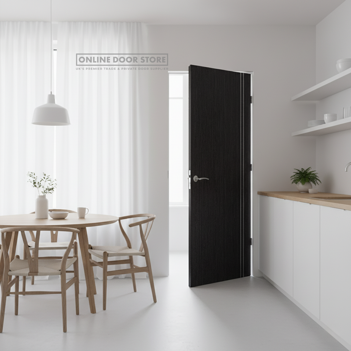 LPD Zanzibar Ash Grey Composite Internal Door