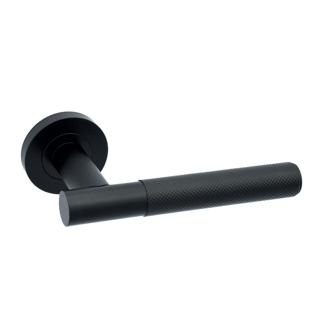 LPD Lugano Matt Black Privacy Handle Pack