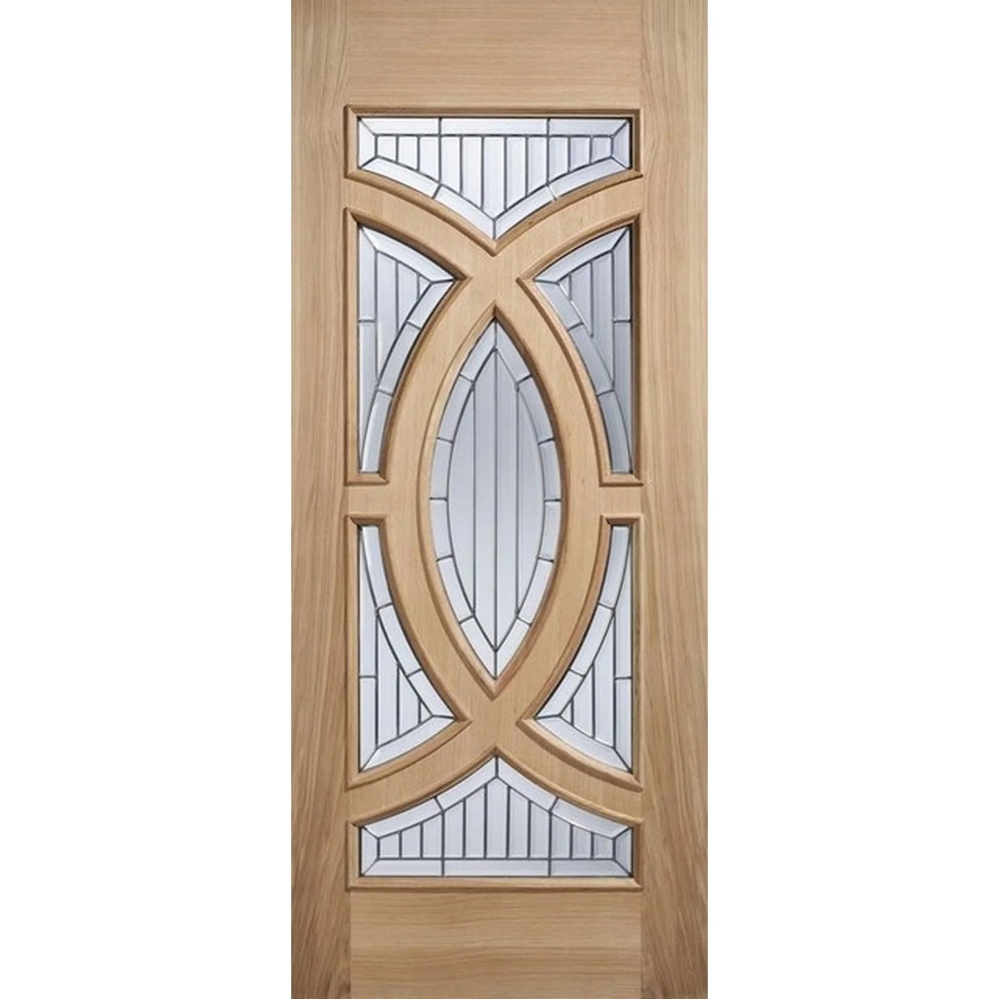 LPD Oak Majestic External Glazed Door