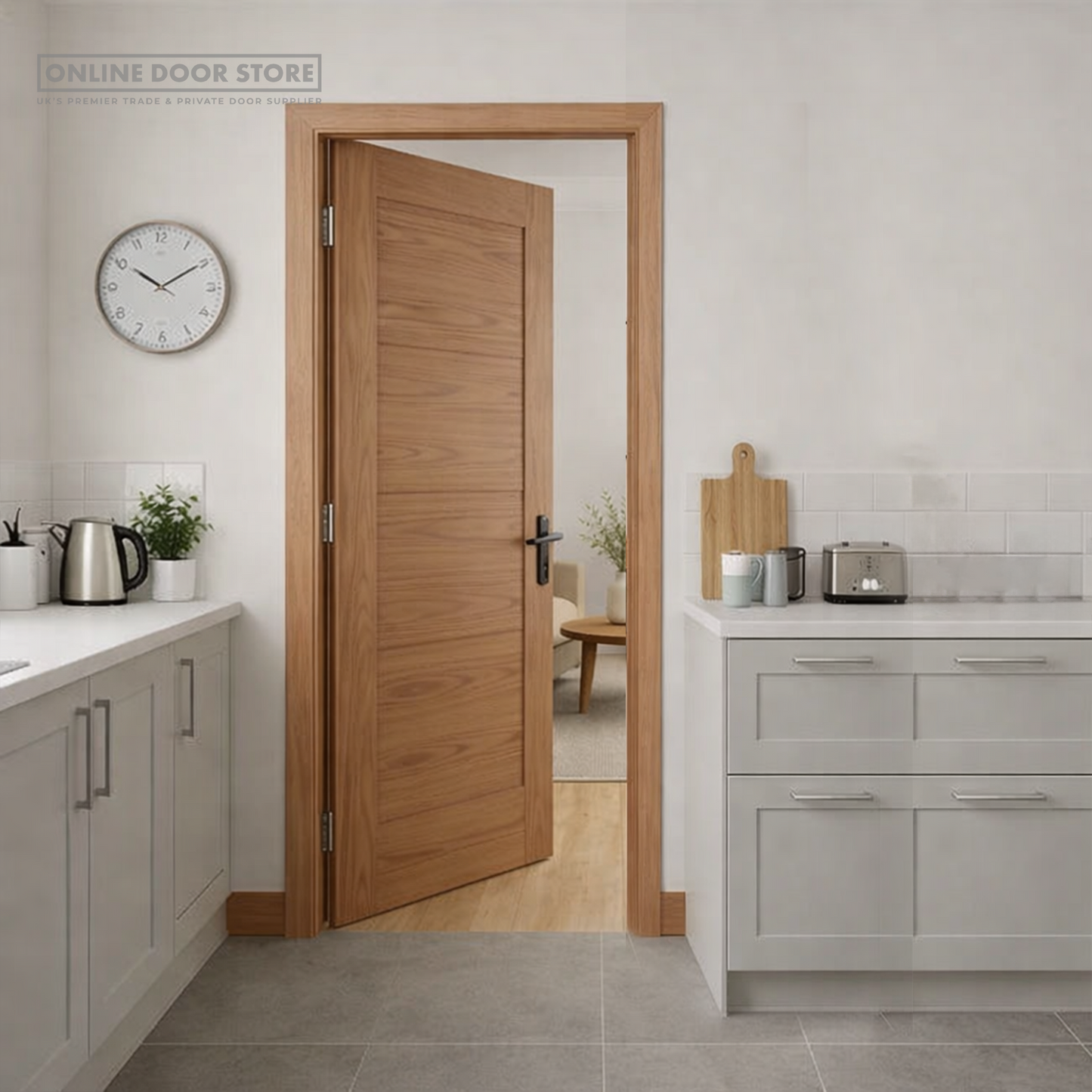 Mendes Oslo Oak Glazed External Door