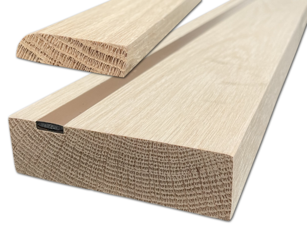 XL Joinery Internal Oak Fire Door Lining Set with Intumescent Strip