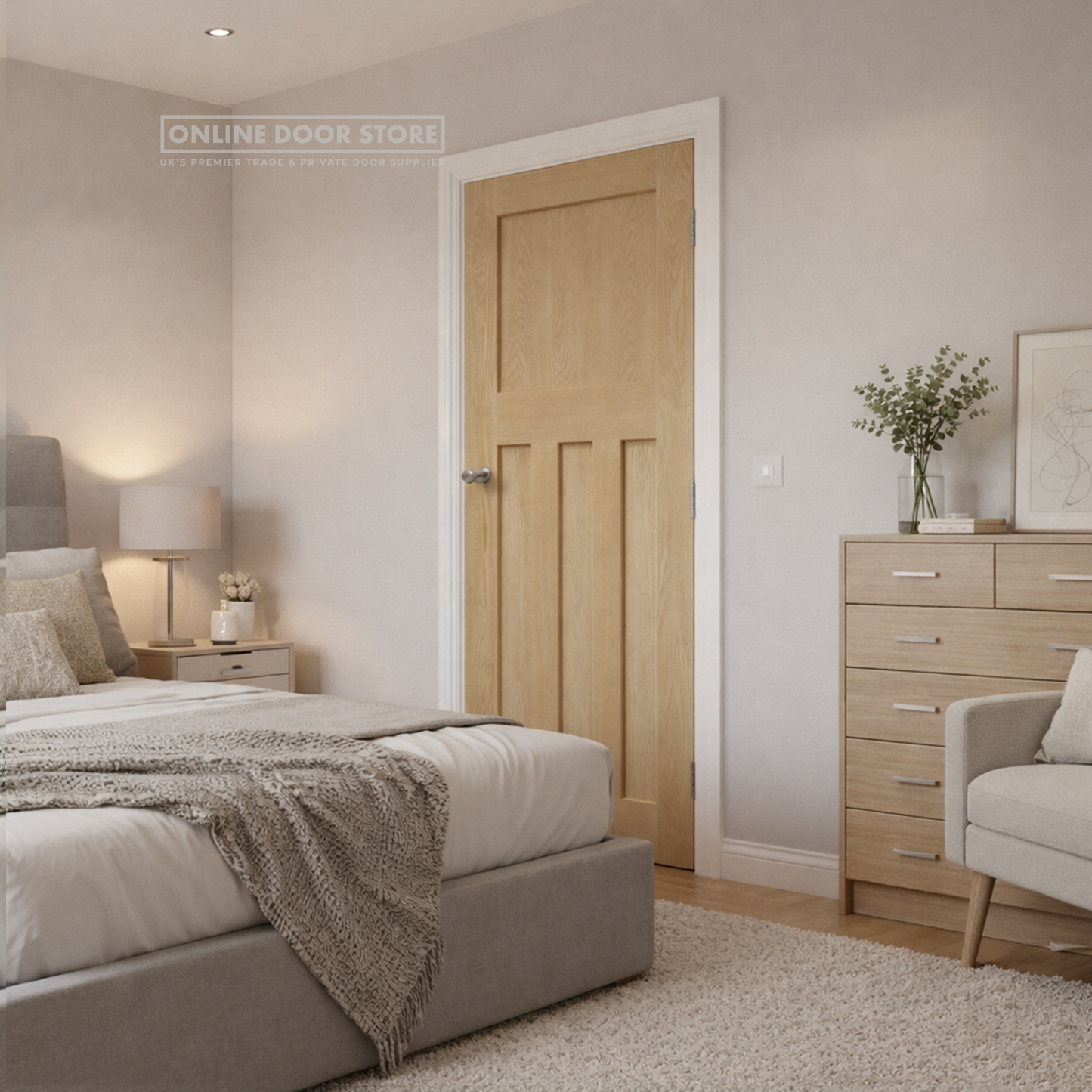 XL Joinery DX 1930's Oak Internal Door