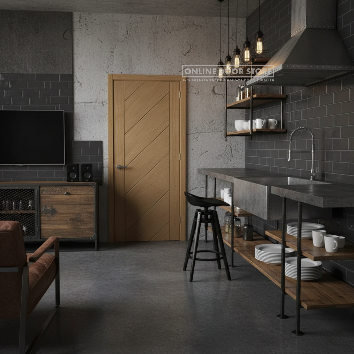 XL Joinery Monza Oak Internal Door