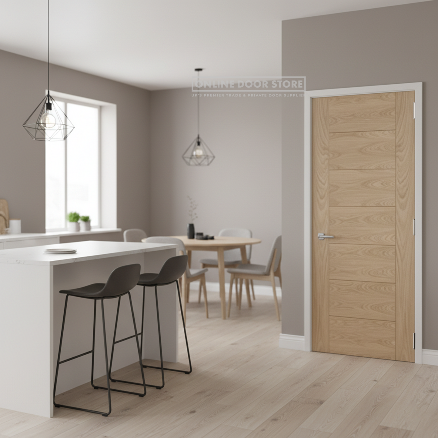 XL Joinery Palermo Original Pre-Finished Oak Internal Door