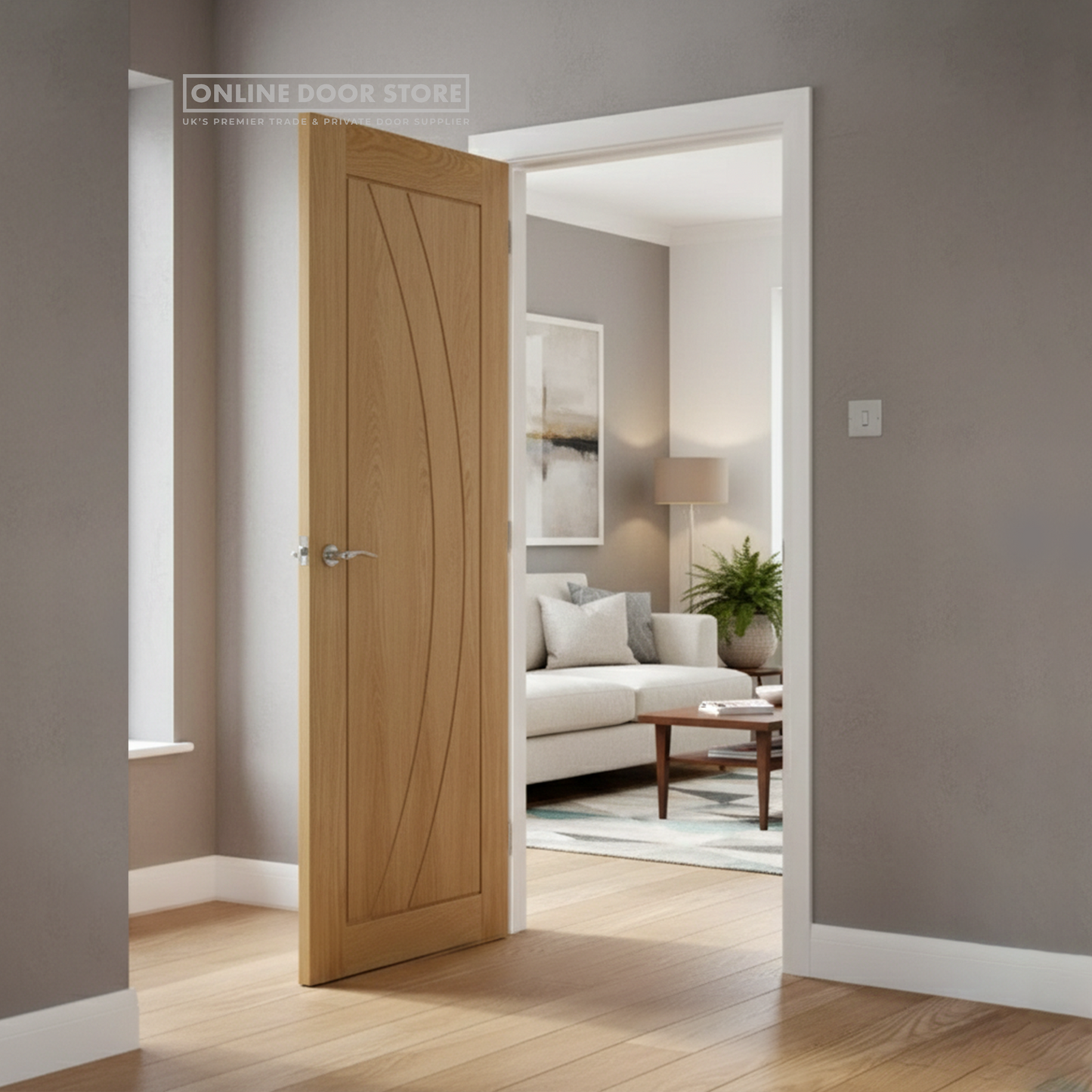 XL Joinery Salerno Oak FD30 Fire Door