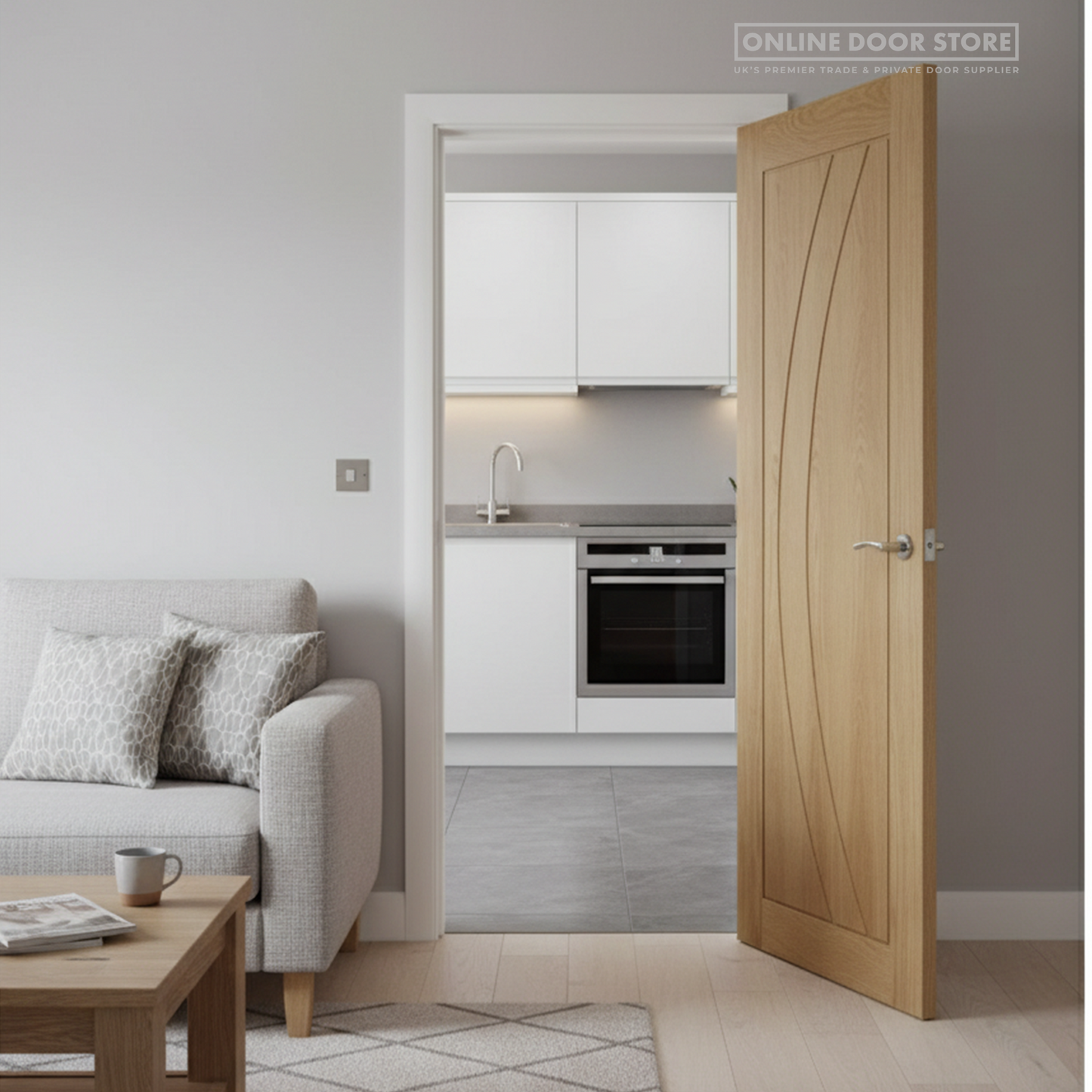 XL Joinery Salerno Pre-finished Oak Internal Door