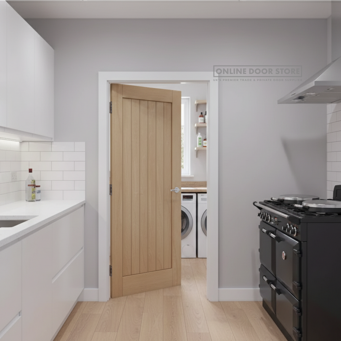 XL Joinery Suffolk Oak FD60 Fire Door (60 minutes)