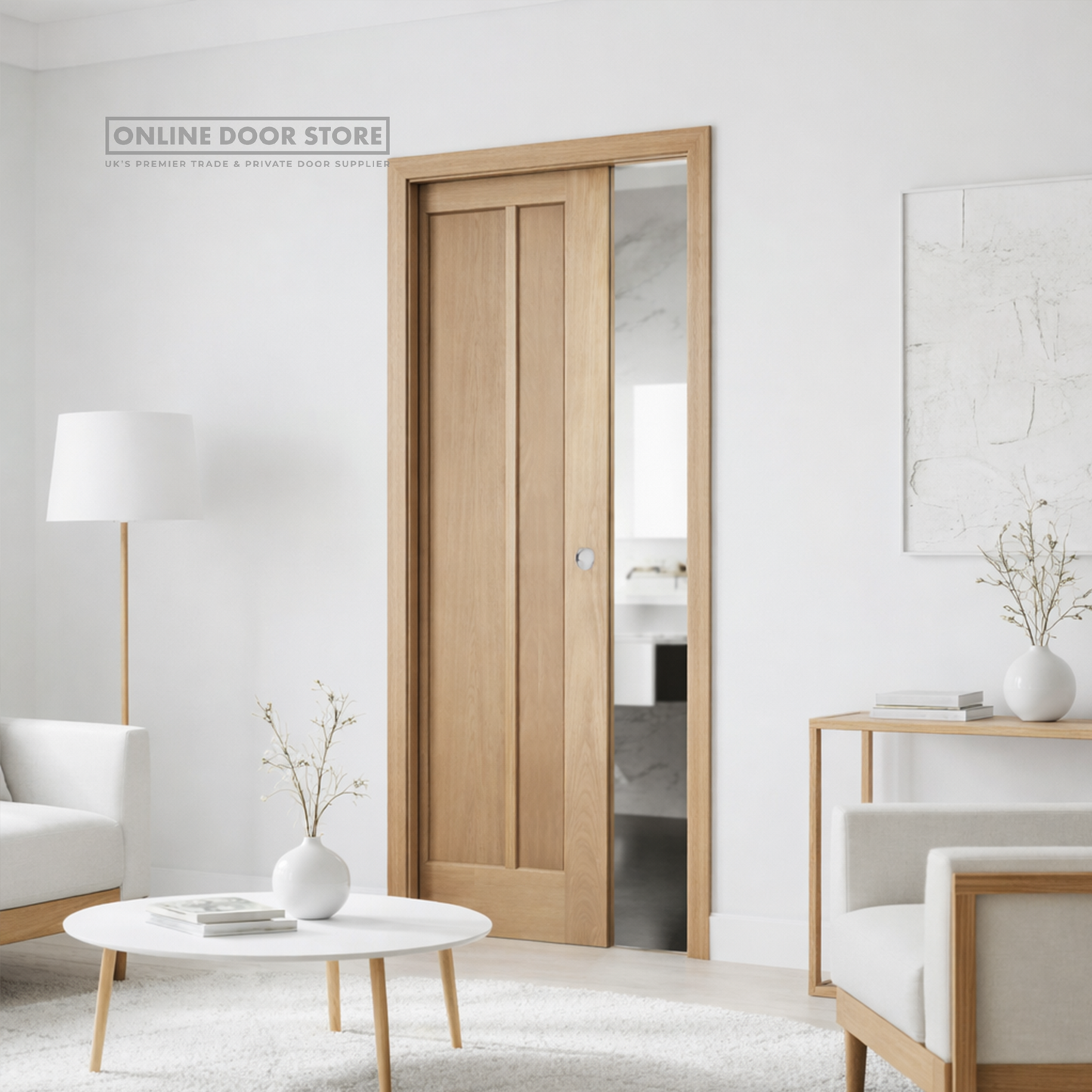 XL Joinery Worcester Pre-Finished Oak Internal Door