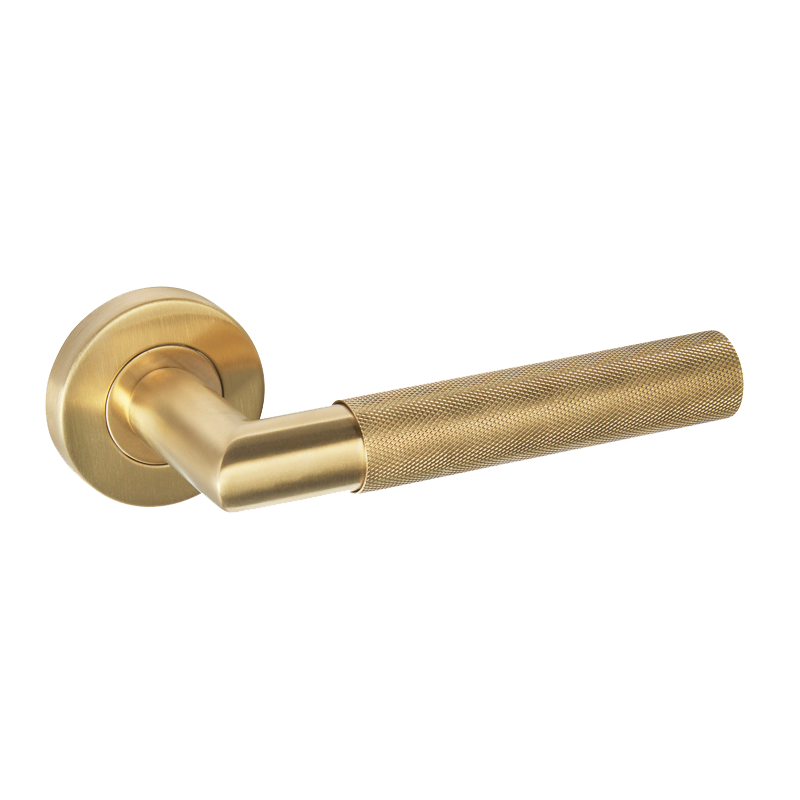 LPD Zurich Satin Gold Tone Handle Hardware Privacy Pack