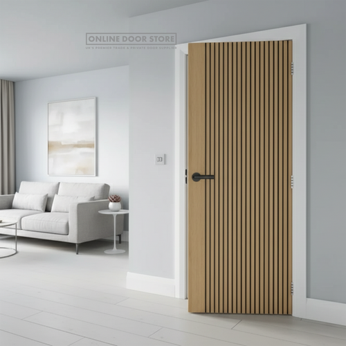 Fluted Doors