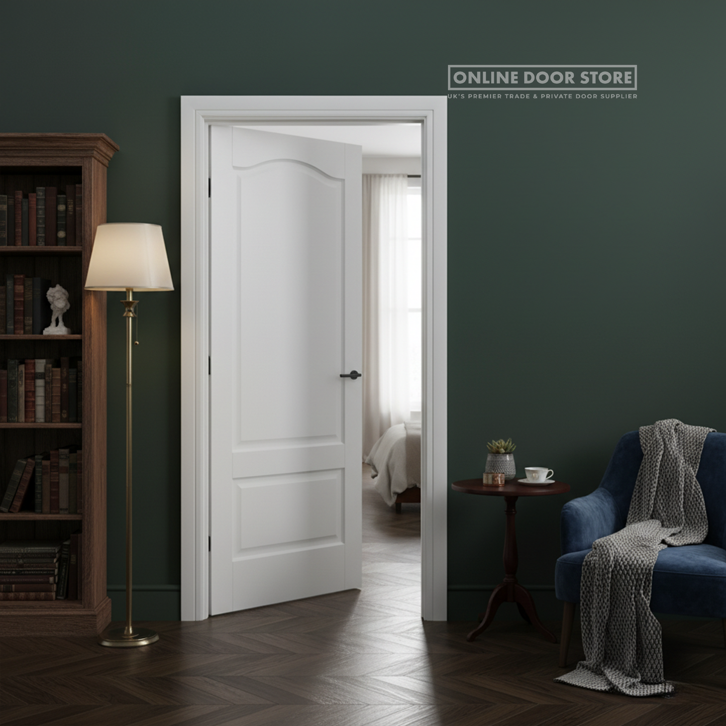 LPD White Kent 2-Panel Internal Door