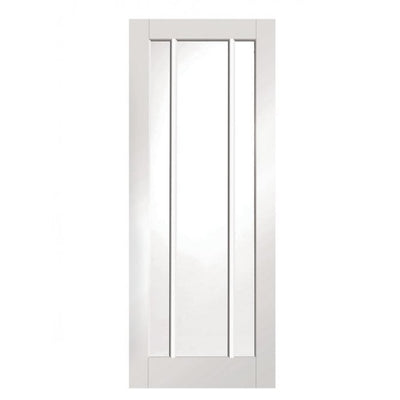 XL Joinery Worcester White Primed Clear Glazed FD30 Fire Door