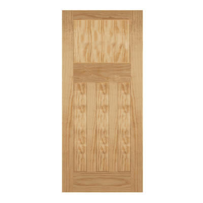 Mendes 1930's Un-Finished Pine 4 Panel FD30 Fire Door