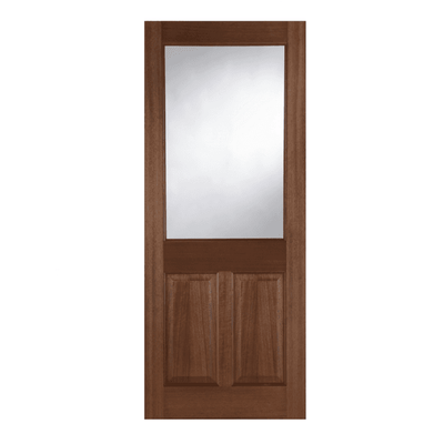 Mendes 2XG 2 Panel Hardwood Unglazed External Door
