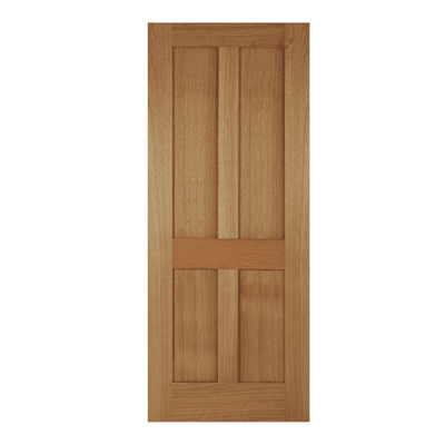 Mendes Bristol Un-Finished Oak 4 Panel Shaker Internal Door