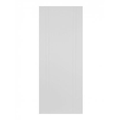 Mendes Capri White Primed Flush Grooved Internal Door