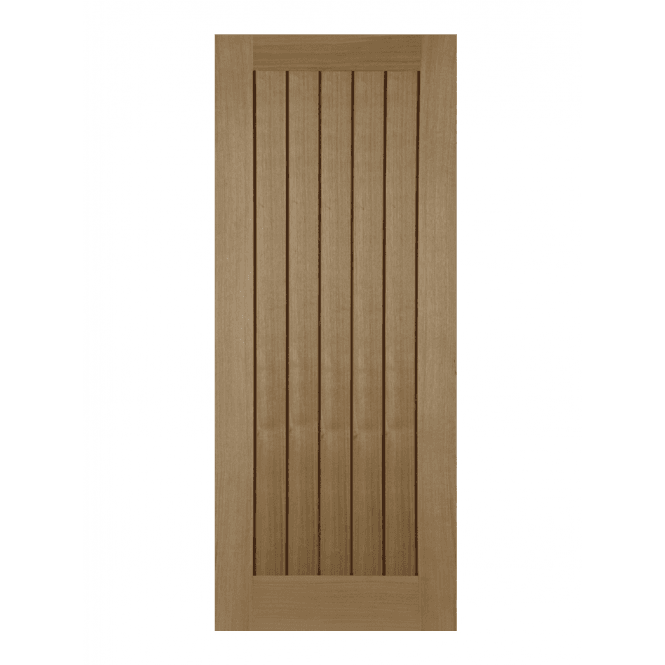 Mendes Cottage Un-Finished Oak Flush Internal Door