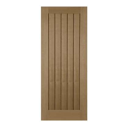 Mendes Cottage Un-Finished Oak Flush Internal Door