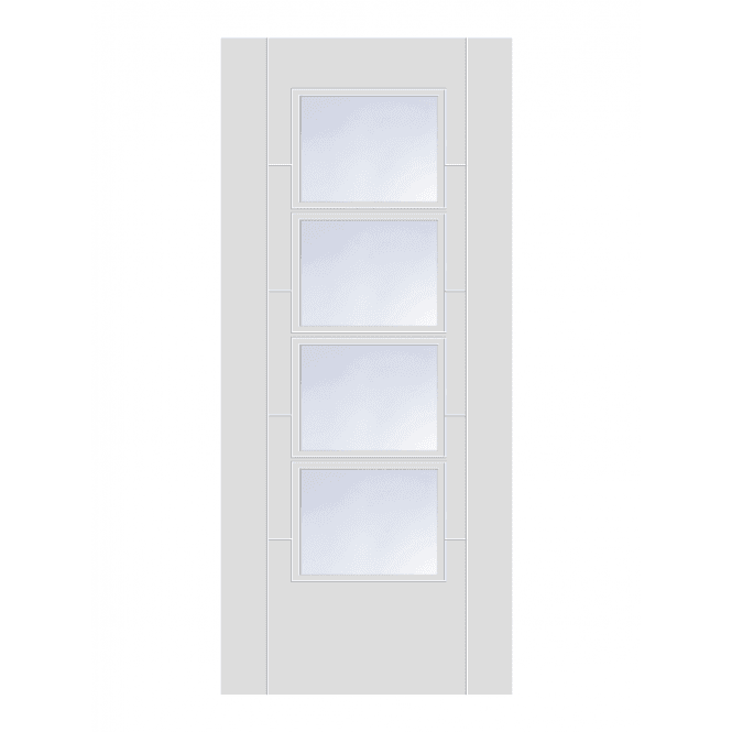 Mendes ISEO 4 Lite Primed Glazed FD30 Fire Door