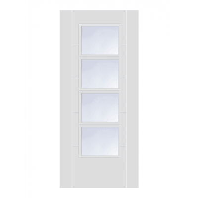 Mendes ISEO 4 Lite Primed Glazed FD30 Fire Door