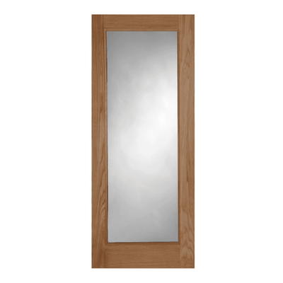 Mendes Pattern 10 Oak Unglazed External Door