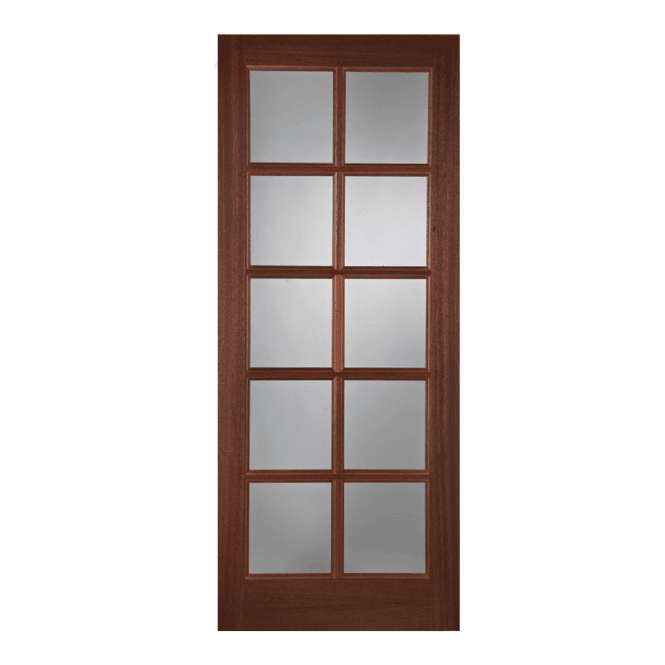 Mendes Pattern SC Hardwood  Unglazed External Door