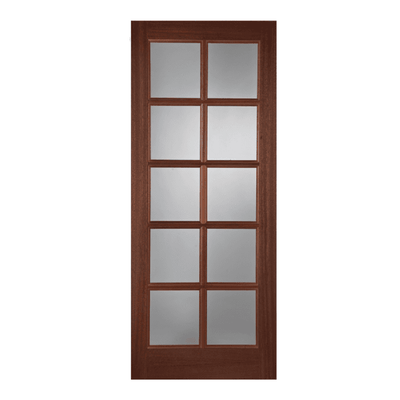 Mendes Pattern SC Hardwood  Unglazed External Door