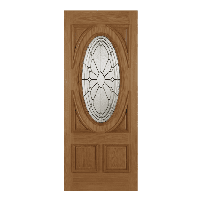 Mendes Sovereign Oak Triple Glazed External Door