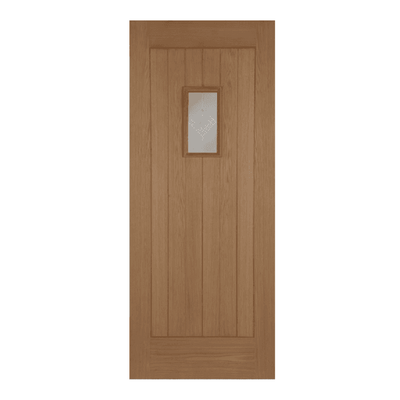 Mendes Thermally Rated Hillingdon Oak Glazed External Door