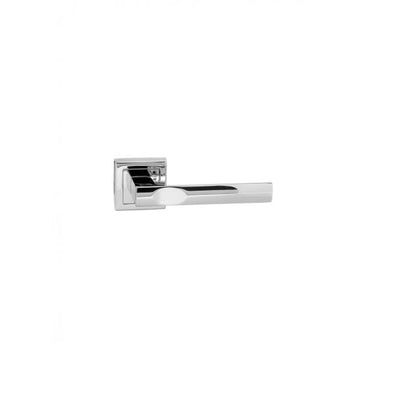 Atlantic  Status Kansas Lever on Square Rose - Polished Chrome